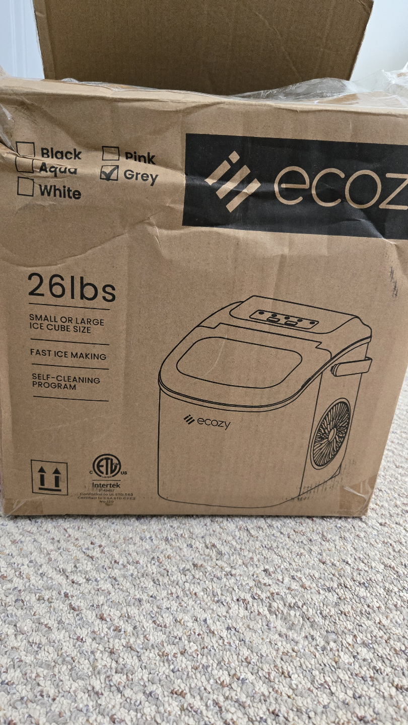 Ecozy Ice Maker - Grey - photo 3