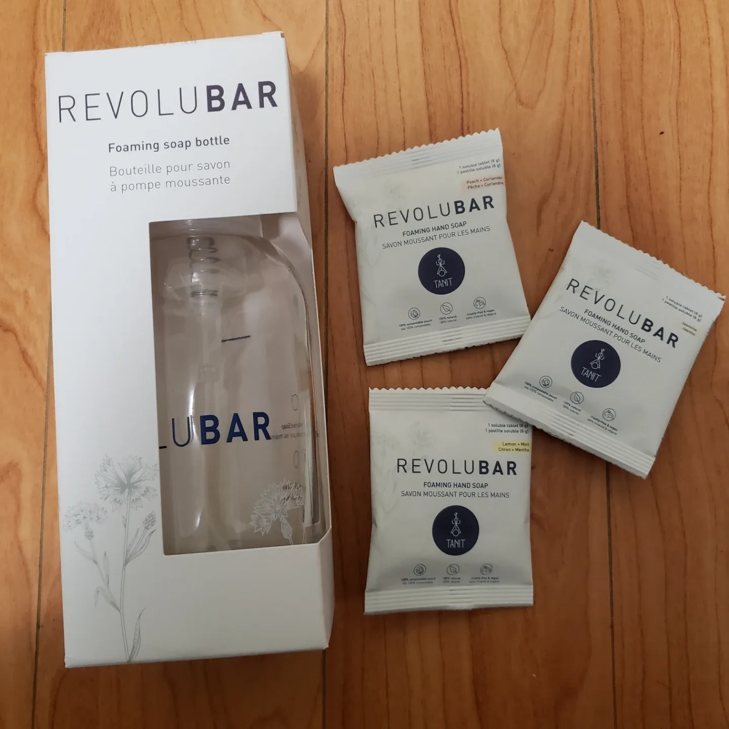 Revolubar Foaming Soap Bottle with Refills thumbnail