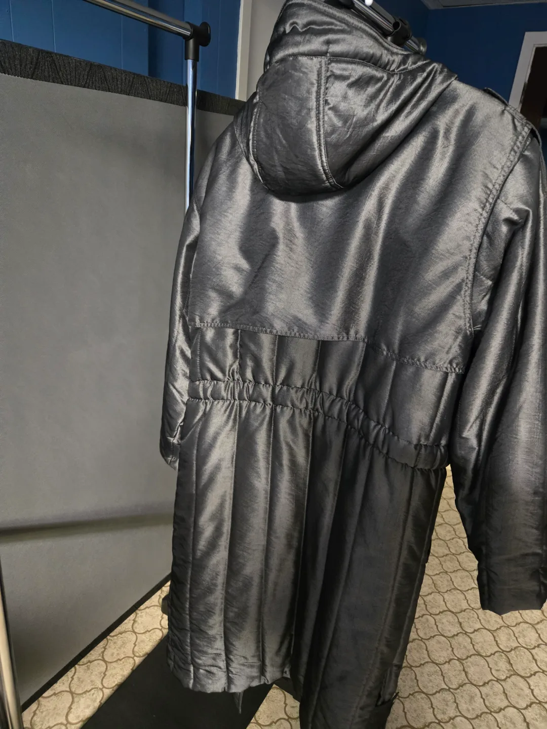 Descente Mens Silver Trench Jacket image indicator(9)