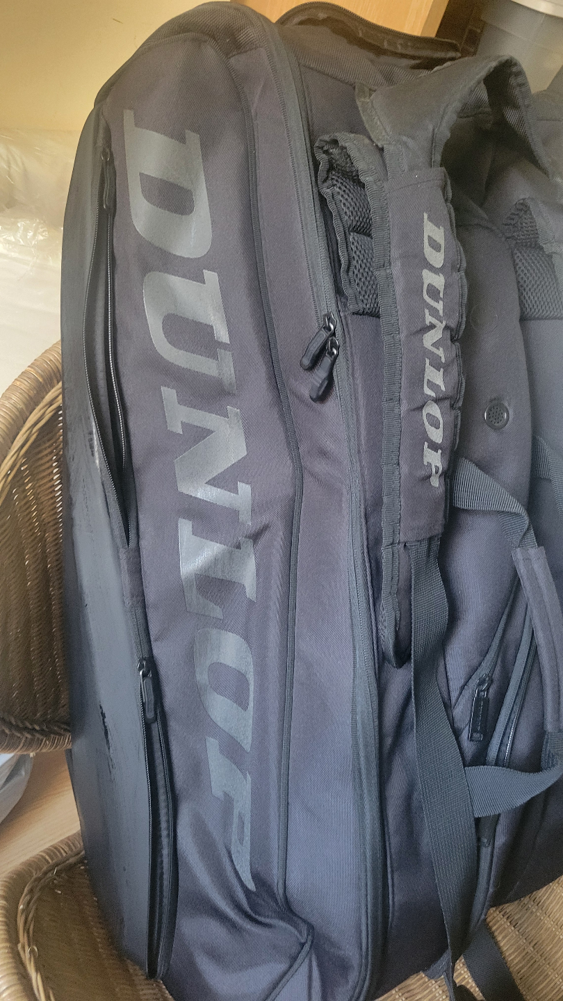 Dunlop Black Tennis Bag