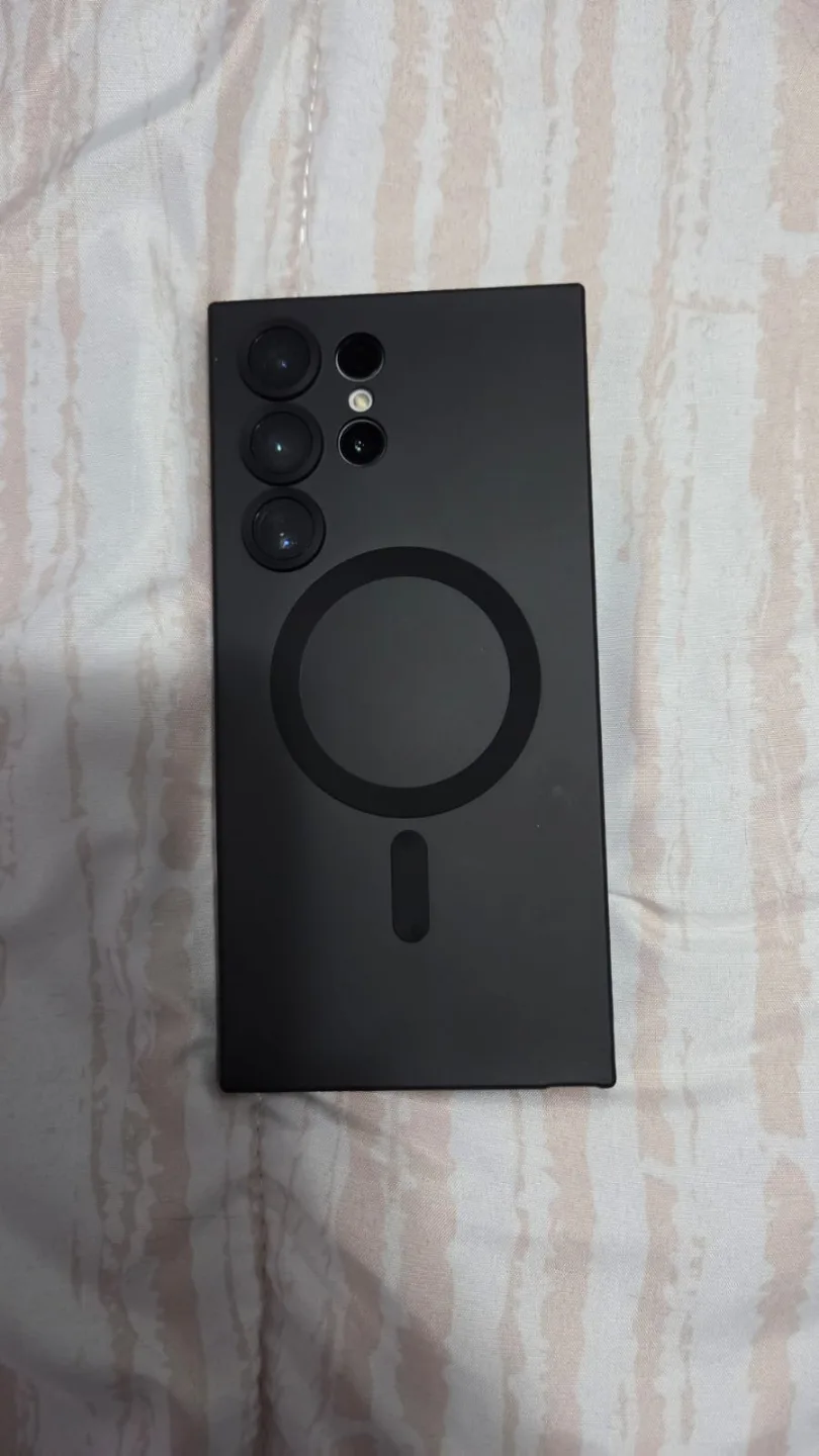 23 ultra black matte square phone case thumbnail