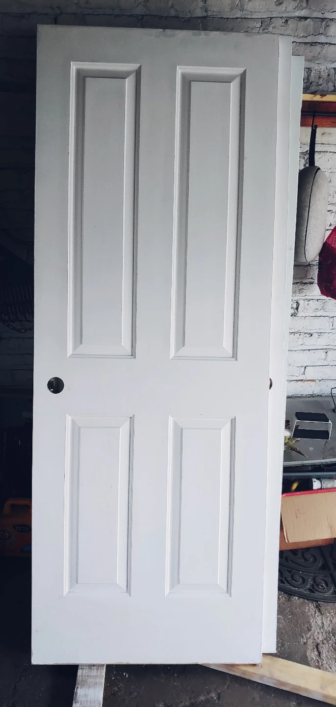 White Interior Door 4 panel