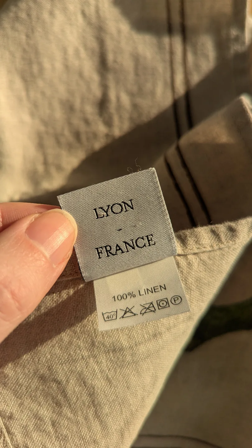 Linen Tea Towel - Eggplant 🧡 image indicator(3)