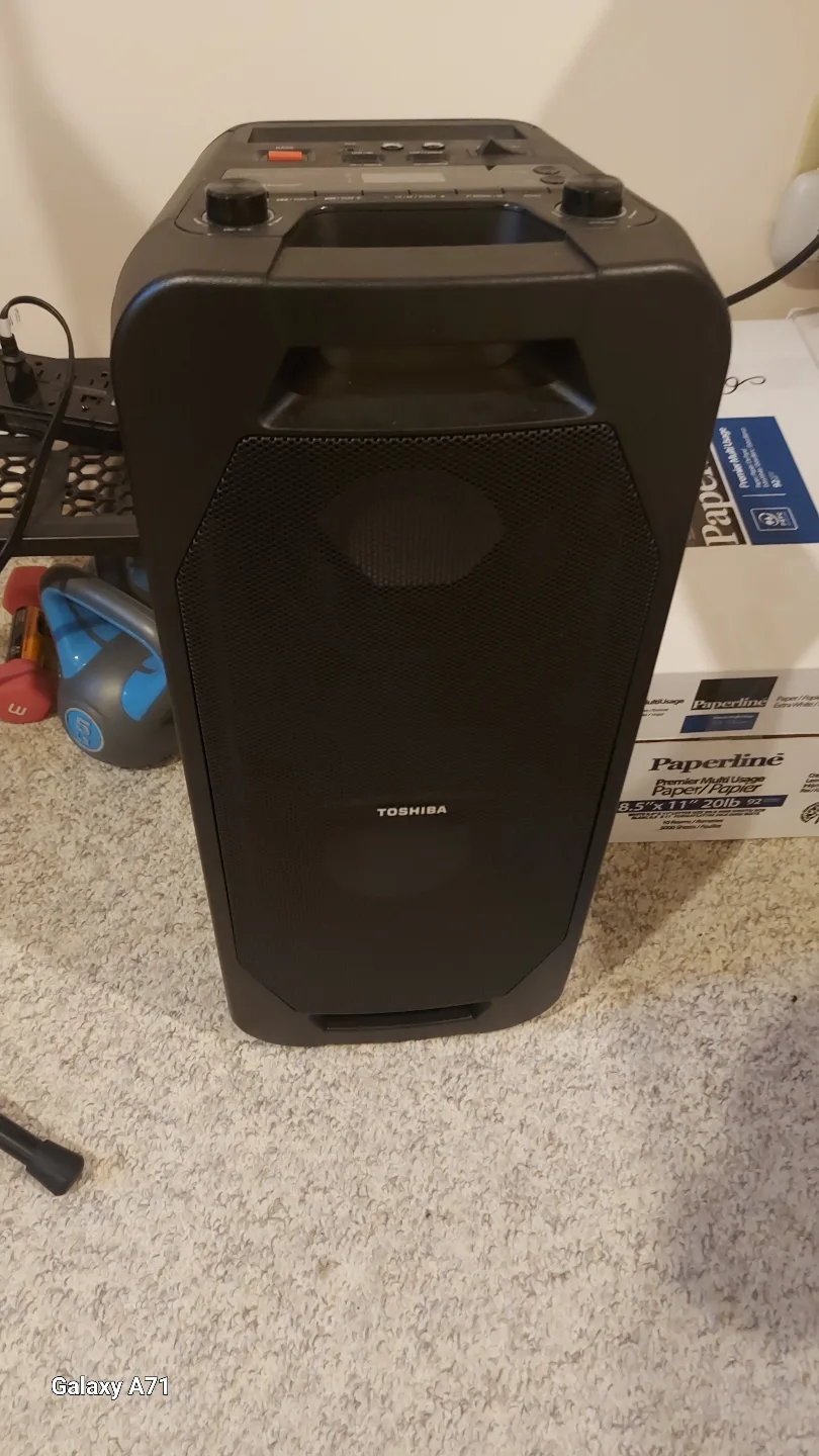 Toshiba TY-ASC65 Portable Bluetooth Party Speaker thumbnail