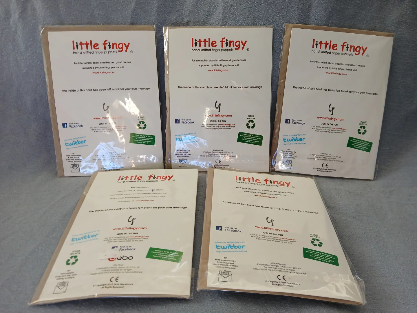 🆕️5 Little Fingy Hand Knitted Finger Puppets. Fixed price. image indicator(2)