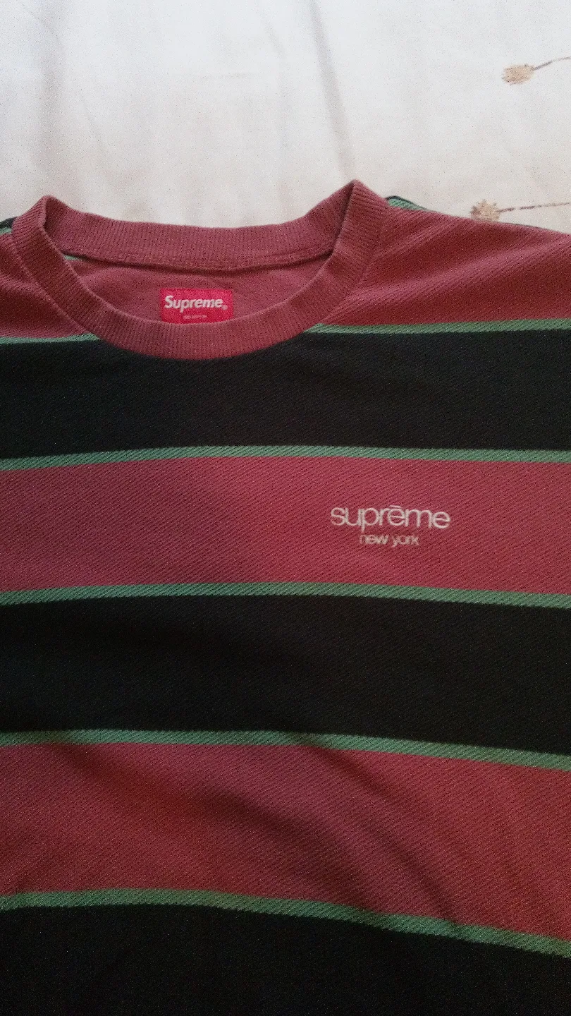 Supreme Striped Long Sleeve Shirt image indicator(2)