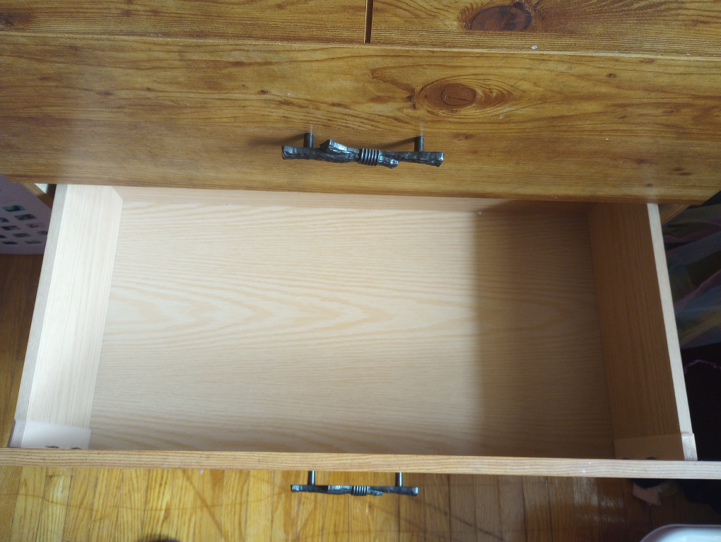 Four-Drawer Wooden Dresser in great condition - photo 4