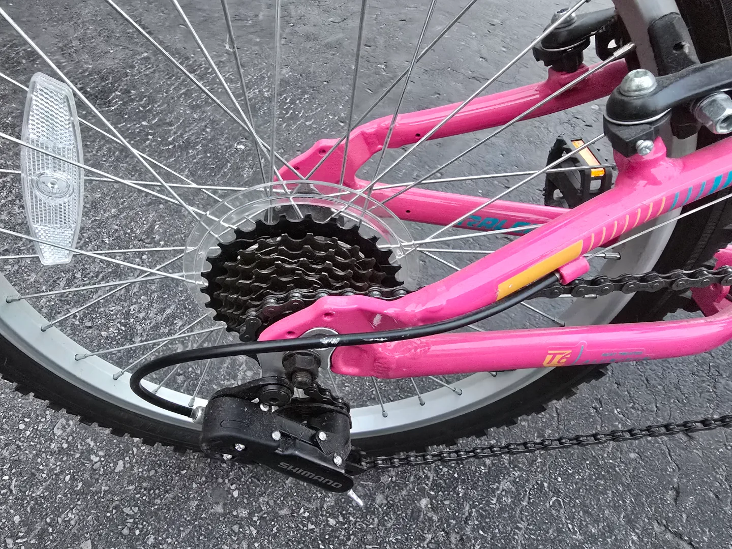 Raleigh Girls' Bike - Pink - 20 inch Wheels image indicator(7)