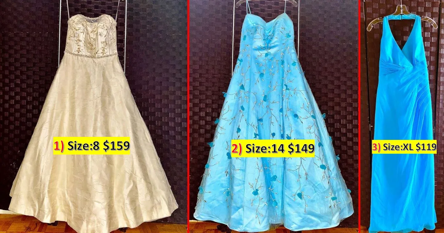3 Dresses, Sizes: M to XL – Brand New Condition!! thumbnail