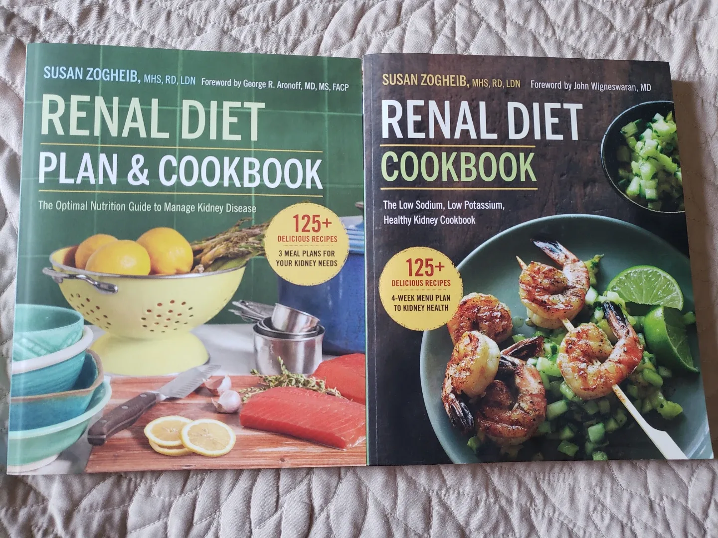 Renal Diet Cookbook Set by Susan Zogheib thumbnail