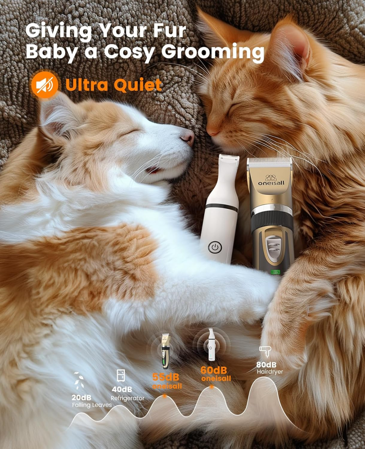 Pet Grooming Clippers & Trimmer Kit - photo 4