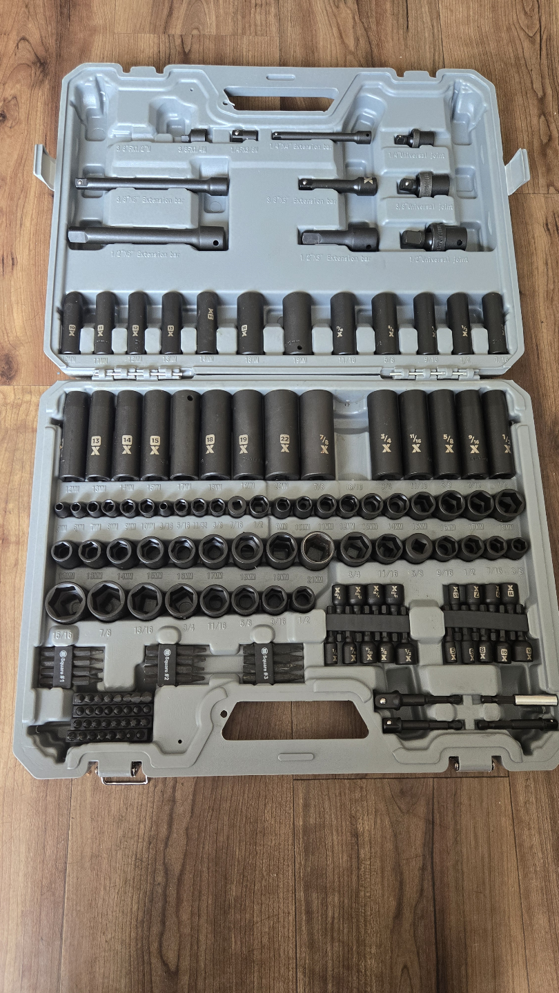 Maximum 150 pieces impact Socket Set - photo 2