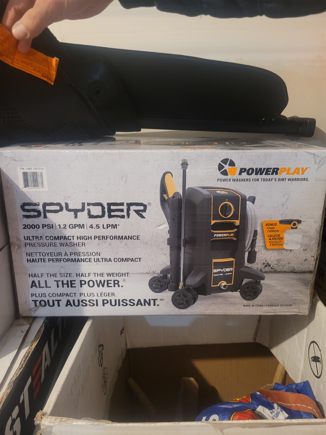Powerplay Spyder 2000 PSI Pressure Washer