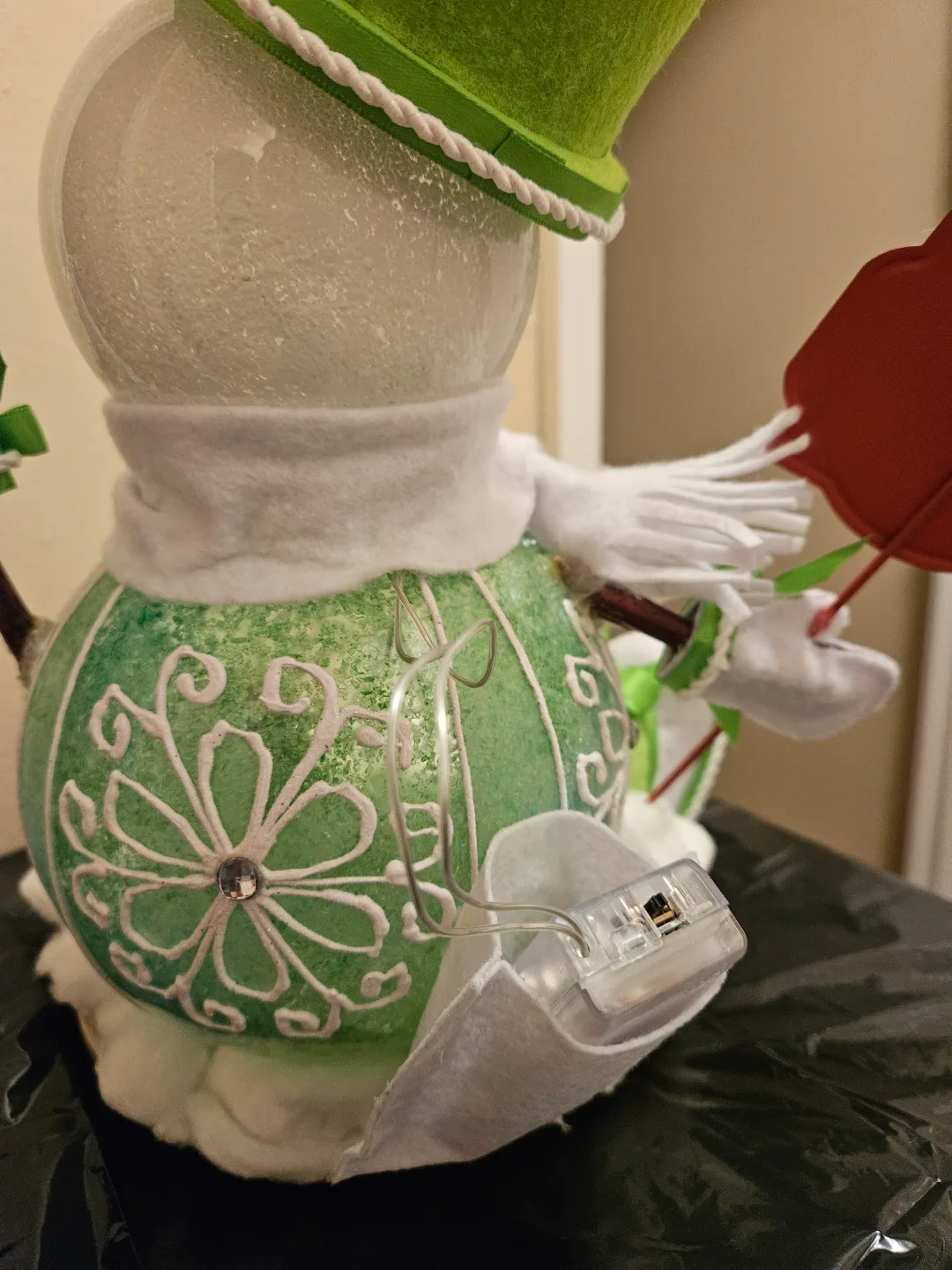 Lighted Snowman Christmas Decoration image indicator(8)