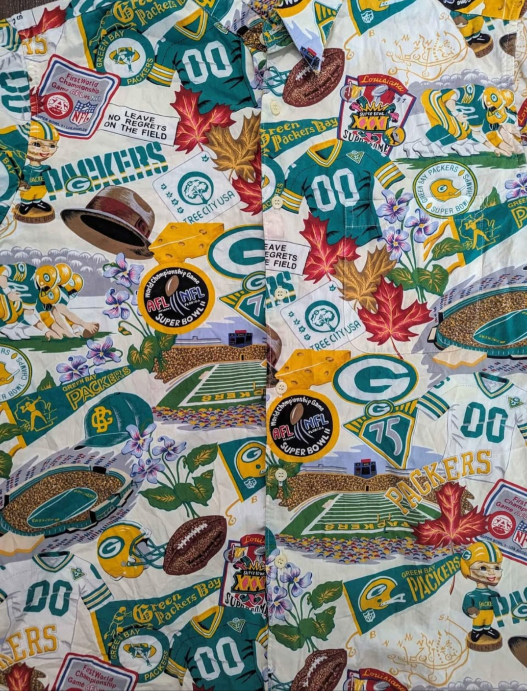 Green Bay Packers Button Up Shirt - photo 2