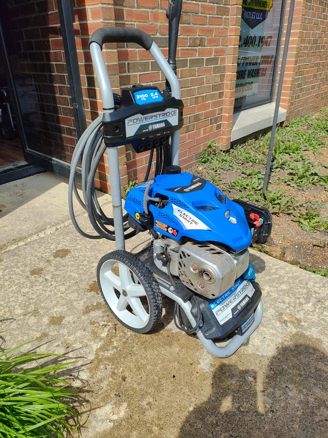 YAMAHA 3100PSI Gas Pressure Washer - photo 5