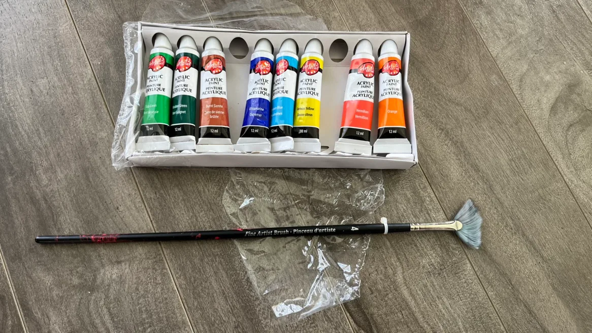 Brand new Acrylic Paint color with brush image indicator(2)