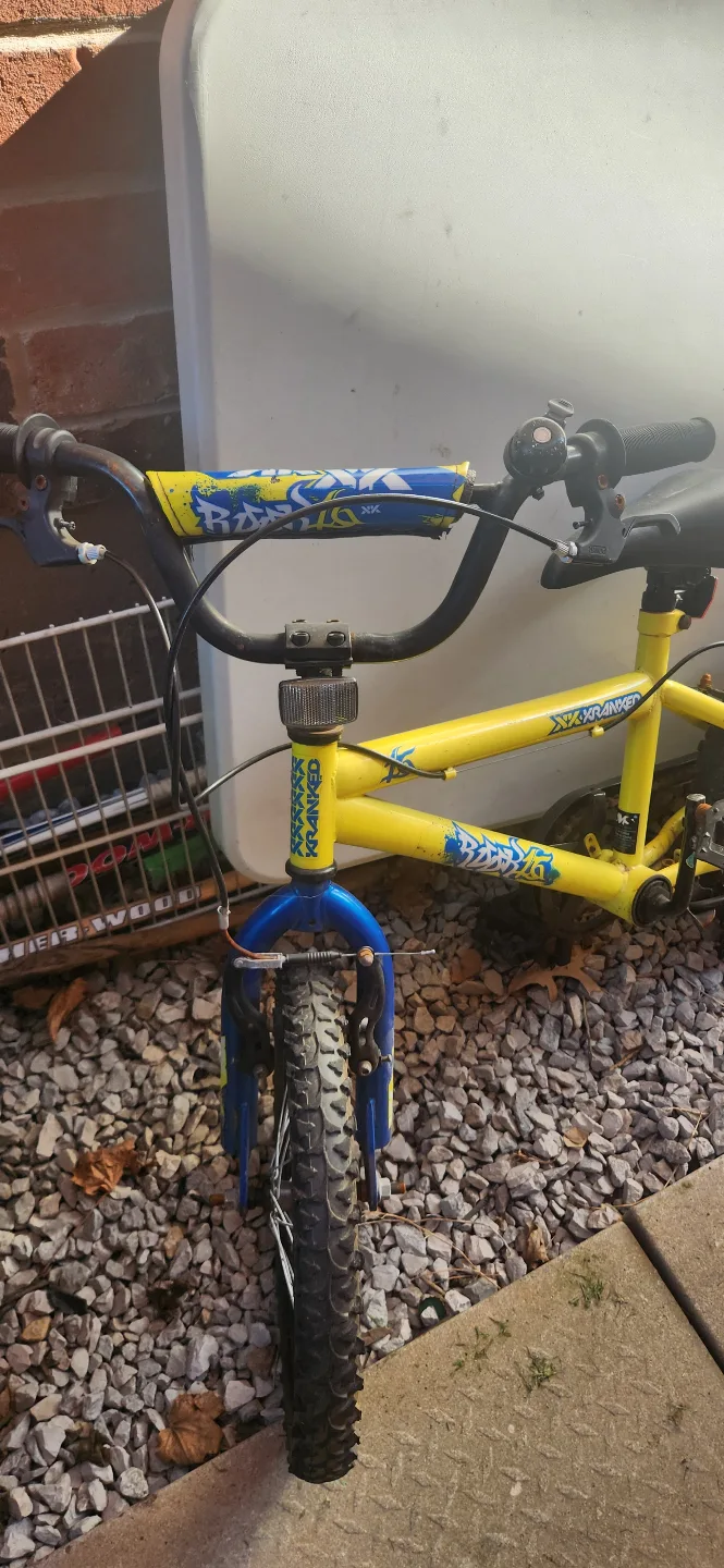 Kids' Yellow BMX Bike thumbnail