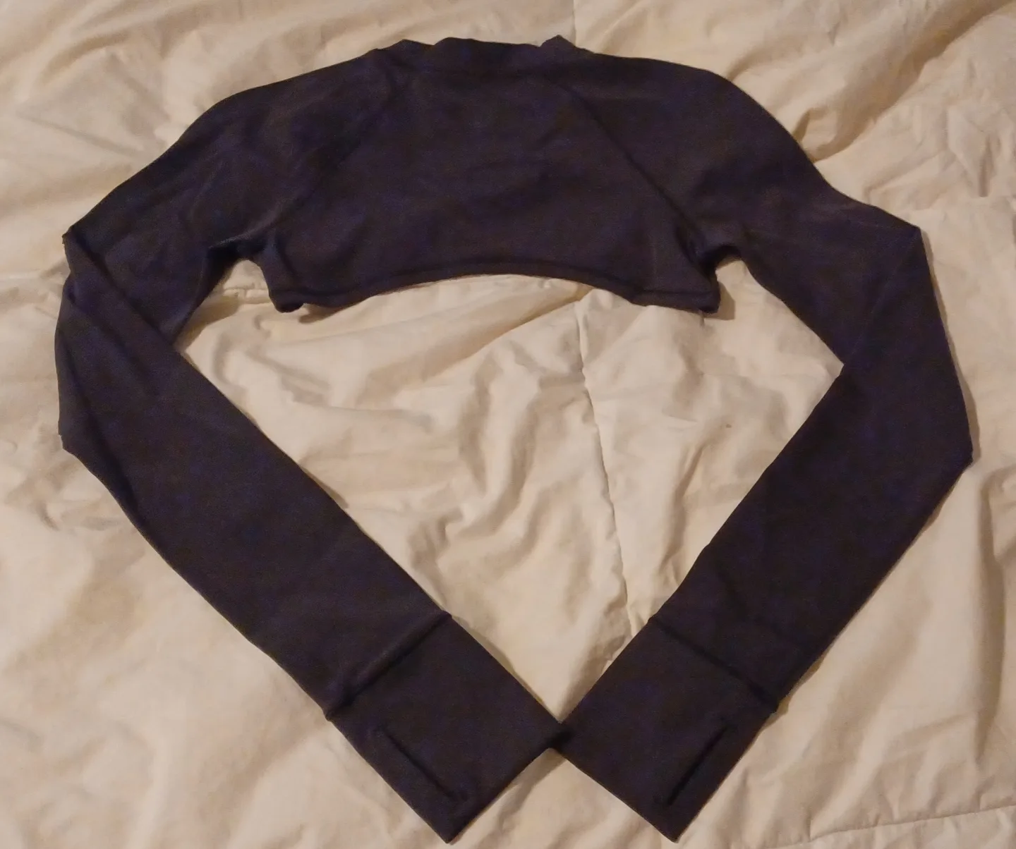 Women's cropped long sleeve lululemon shrug-size 4 image indicator(2)