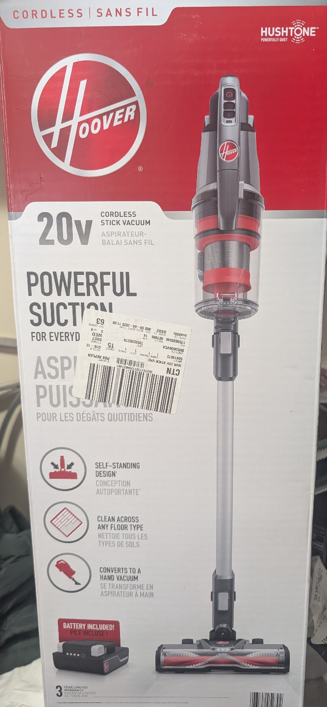 Hoover 20V Cordless Stick Vacuum - photo 2