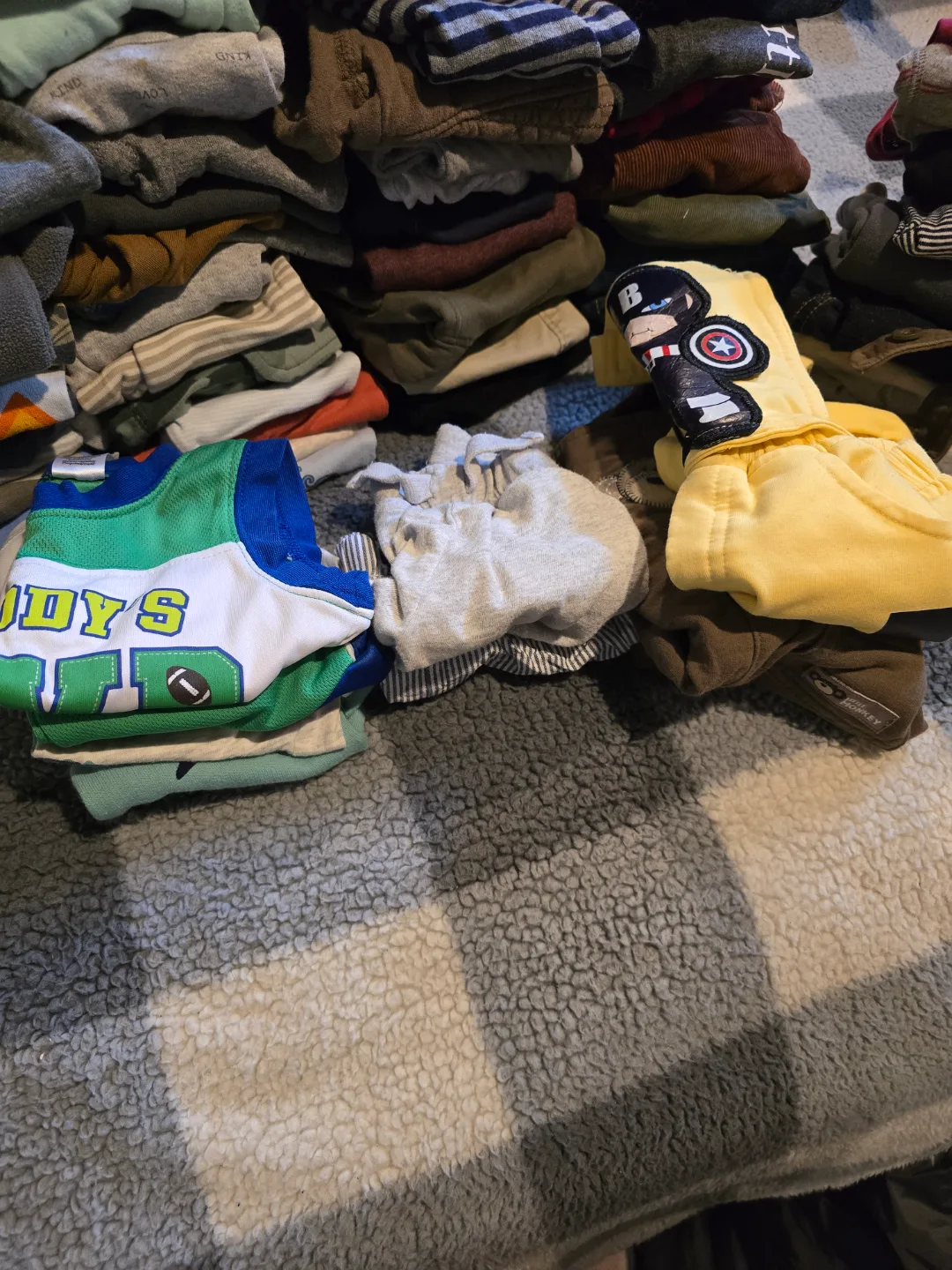 bulk Baby Boy Clothes 0-3 months thumbnail