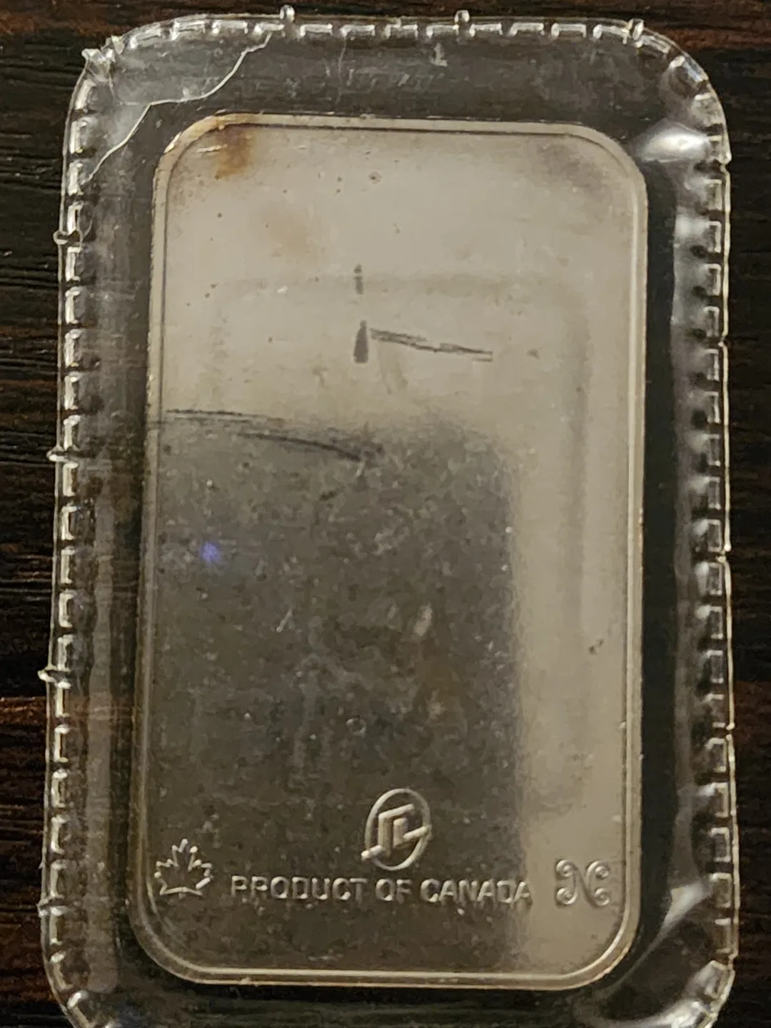 1 oz Aquarius Silver Bar .999+ Fine thumbnail