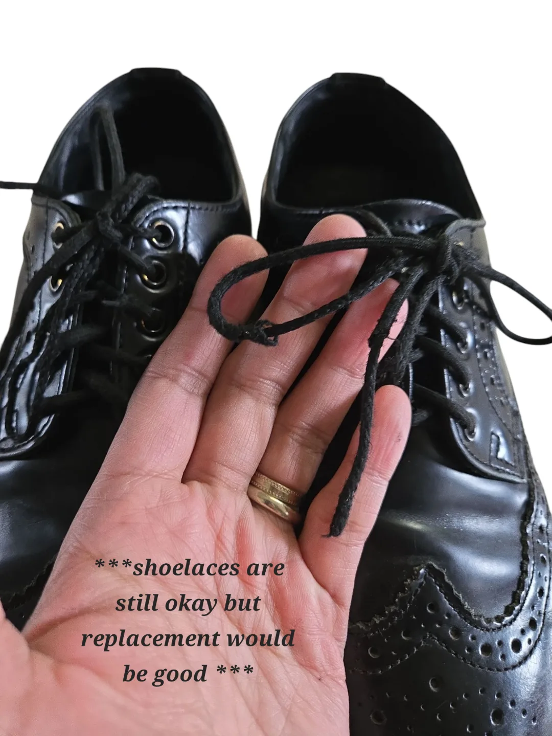 Dr. Martens Black Leather Brogue Shoes image indicator(8)