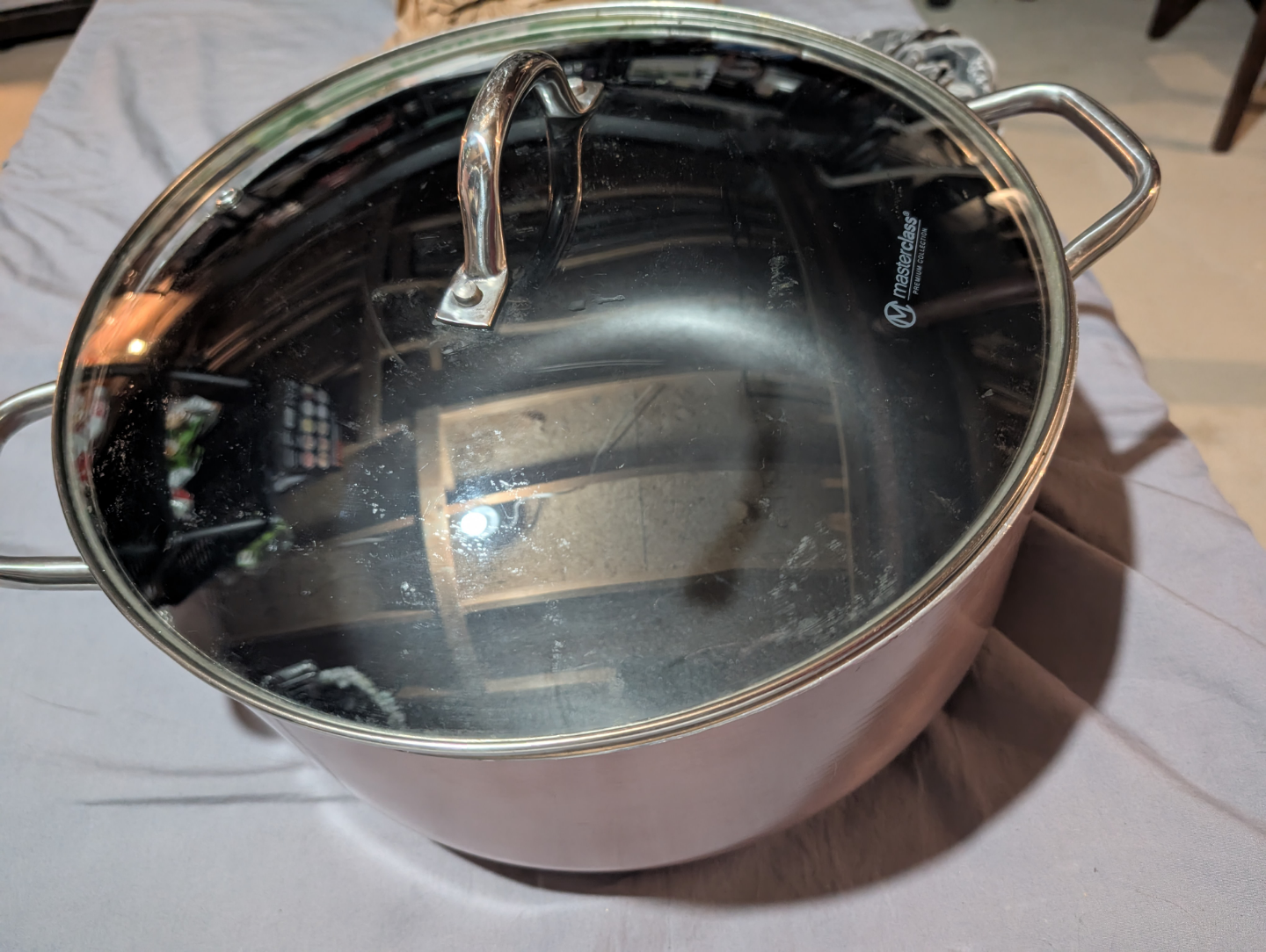Masterclass Premium Collection Stock Pot with Lid