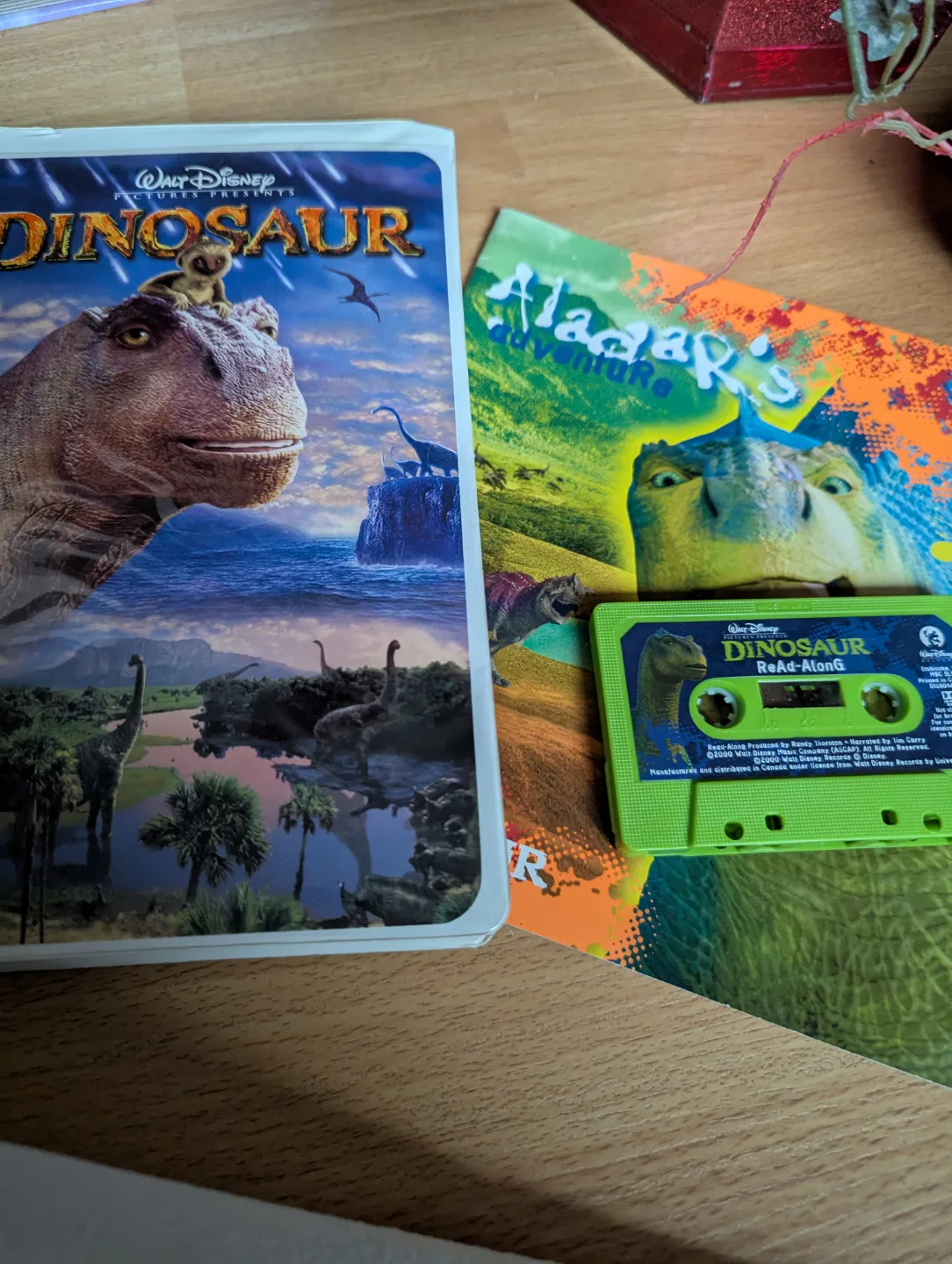 Disney's Dinosaur VHS, Cassette and book thumbnail