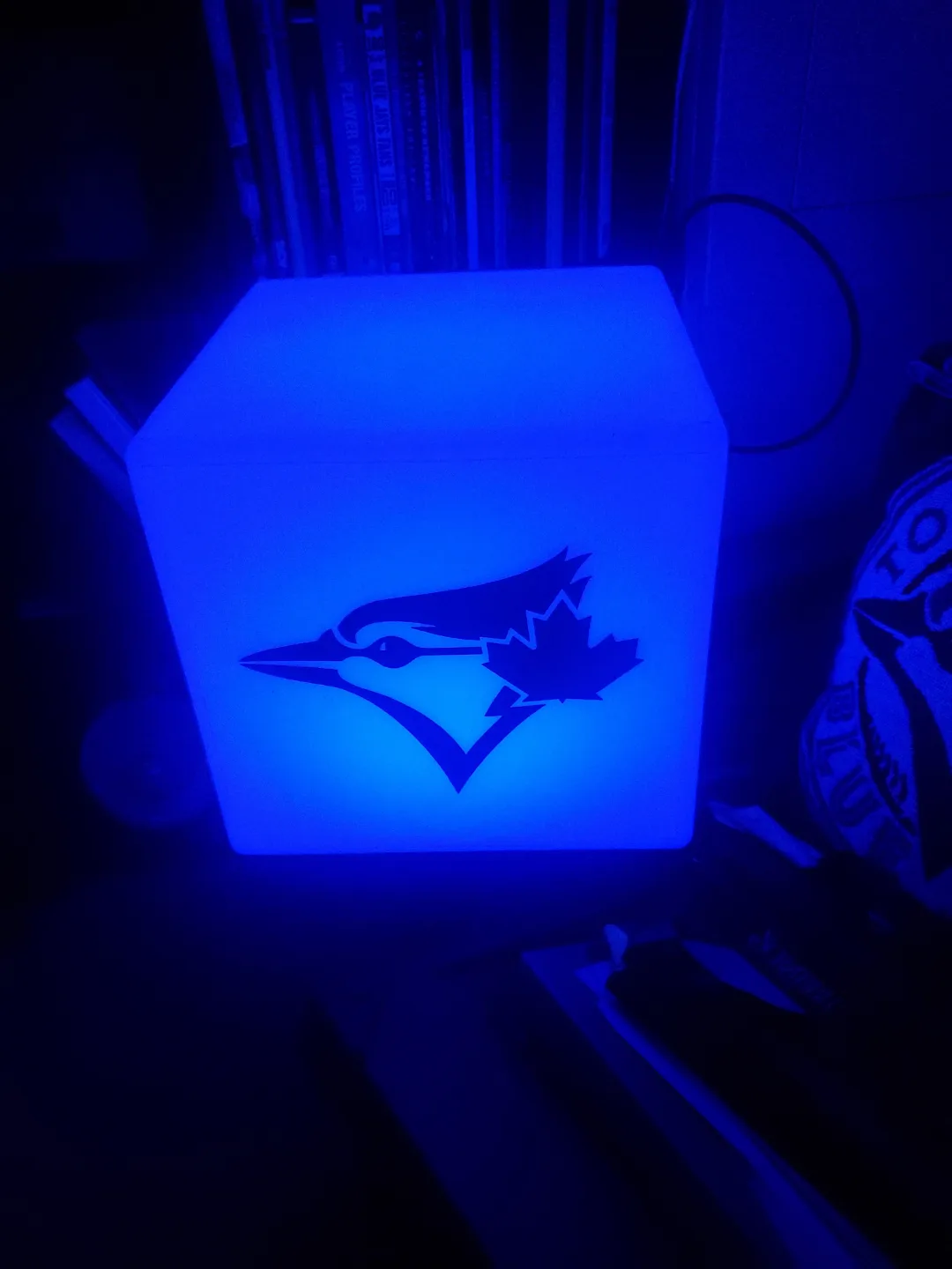 Toronto Blue Jays LED Cube Lamp image indicator(3)