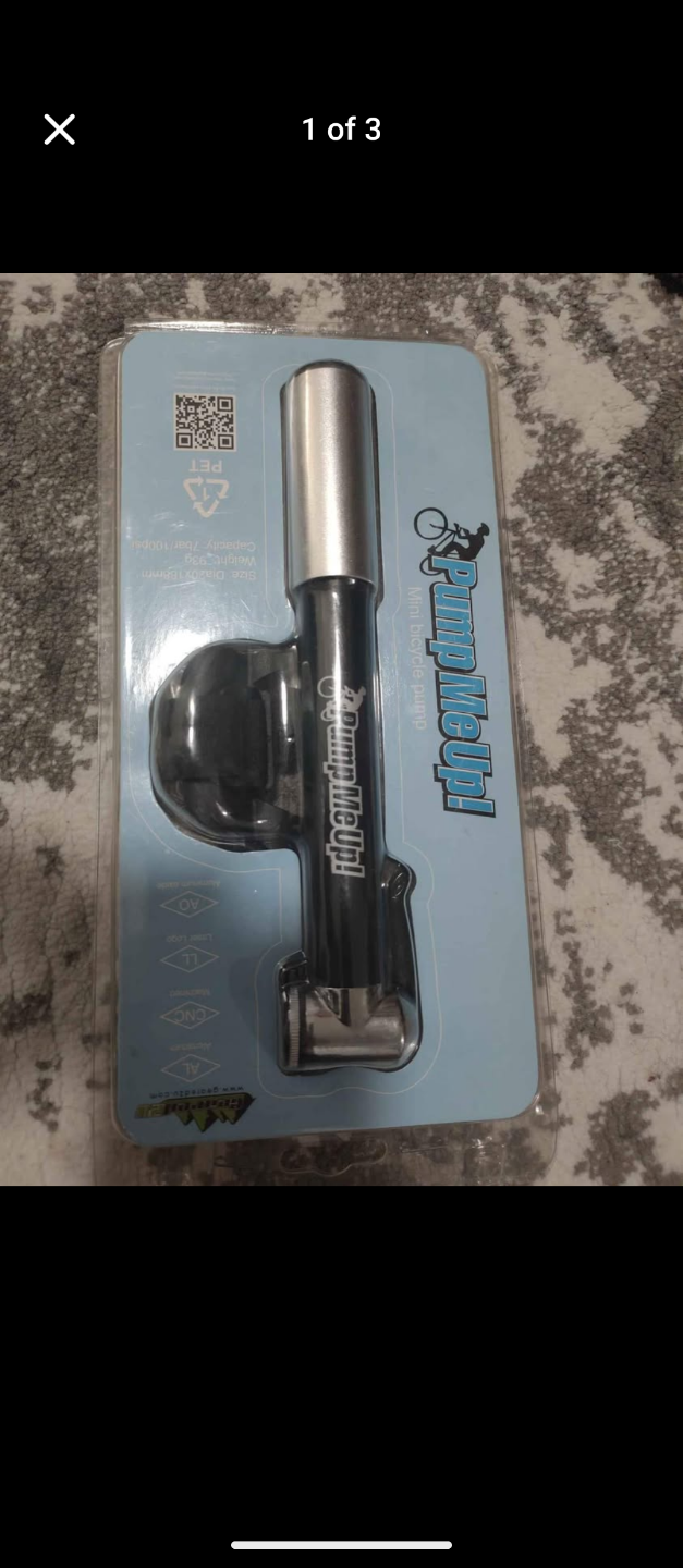 Mini Bicycle Pump by Pump Me Up! 💚