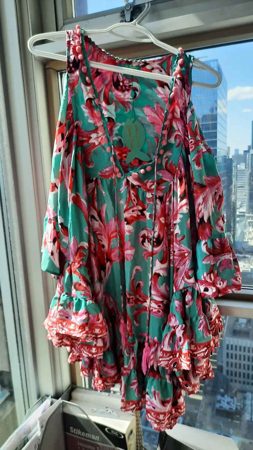 BNWT Antica Sartoria Positano Beach coverup thumbnail