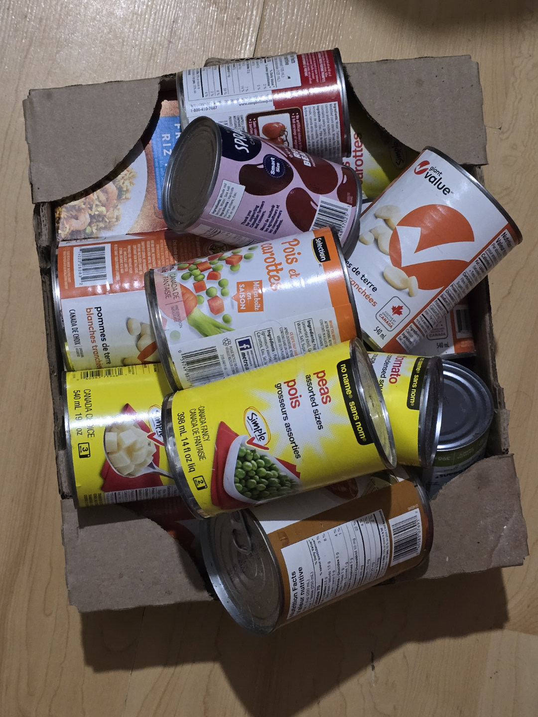#freecycle Bulk Lot of Canned Goods