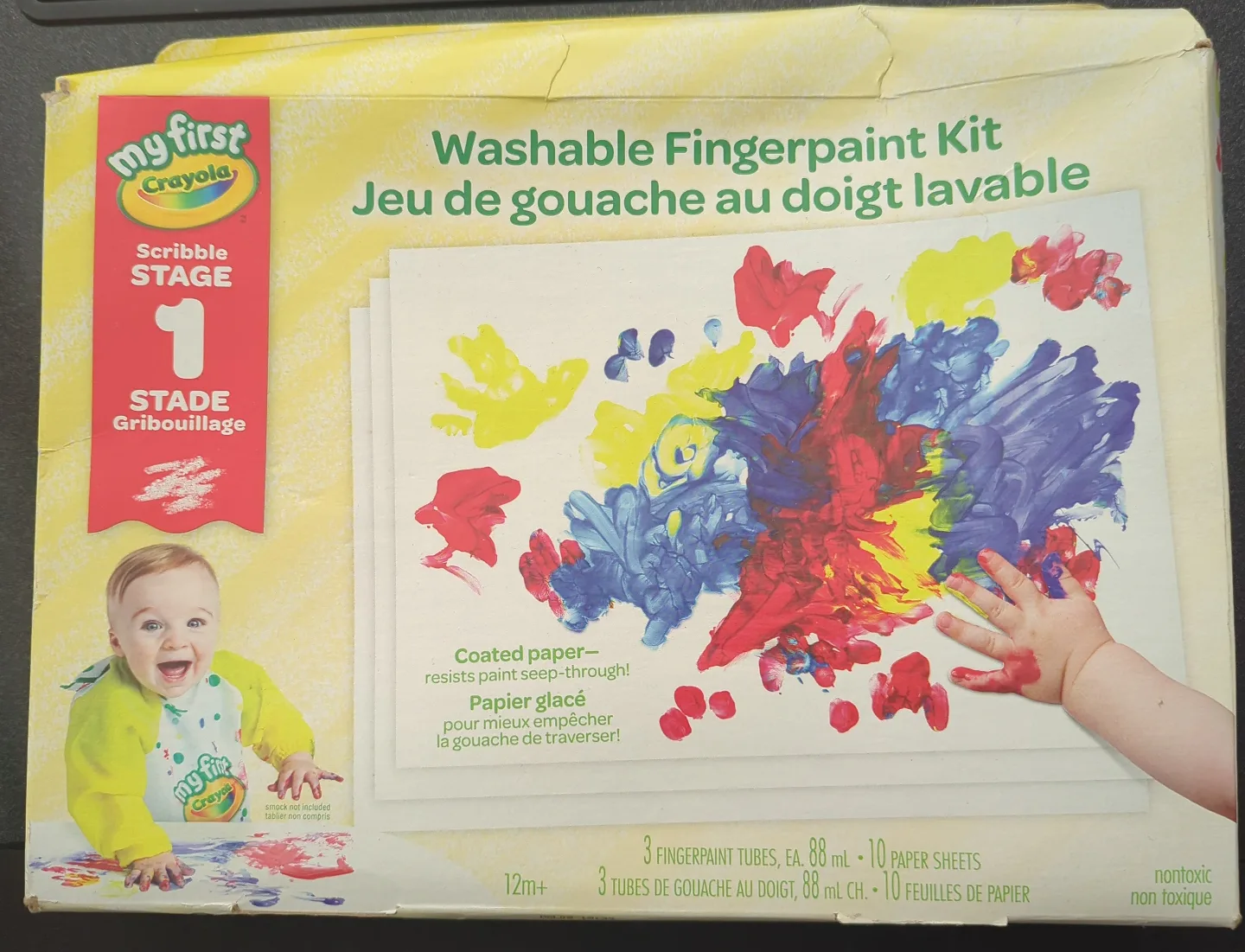 Crayola My First Washable Fingerpaint Kit thumbnail
