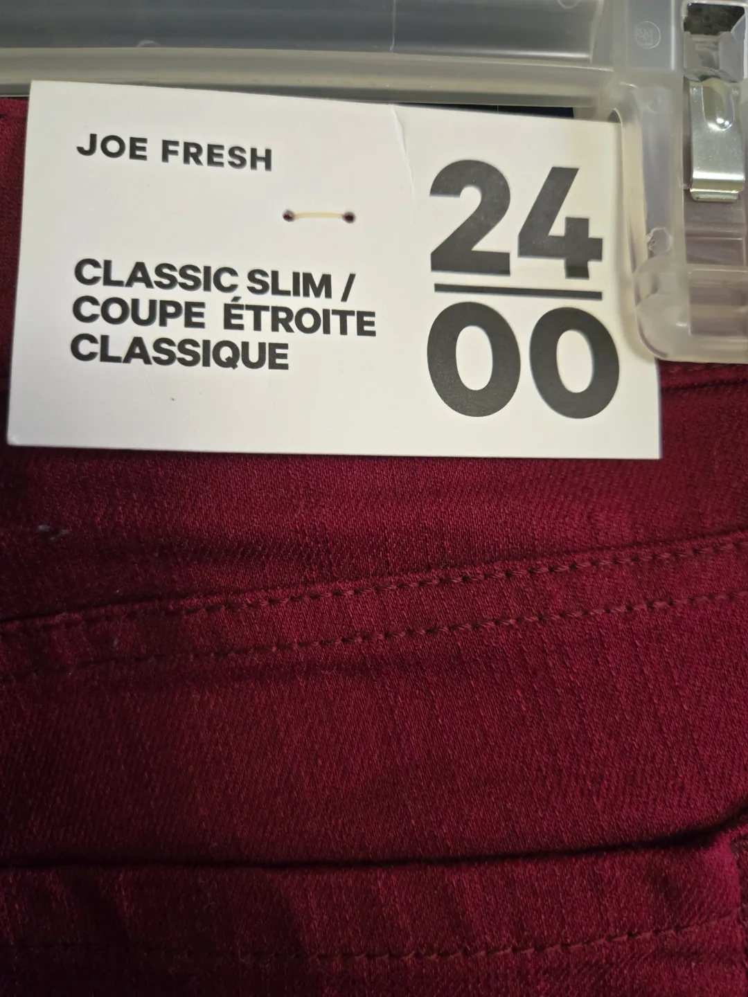 Joe Fresh Classic Slim Pants image indicator(3)