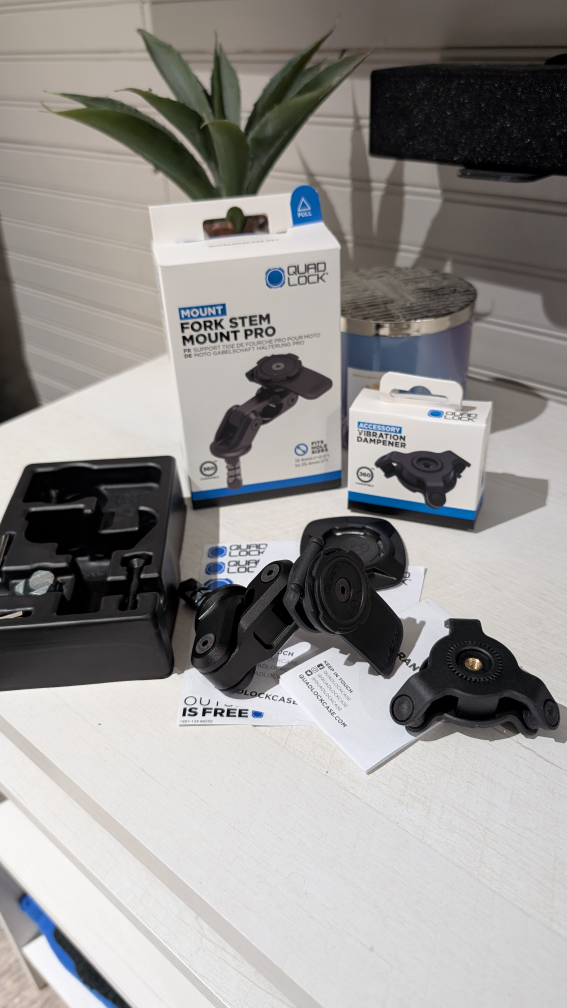 QuadLock Fork Stem Mount Pro & Vibration Dampener - photo 2