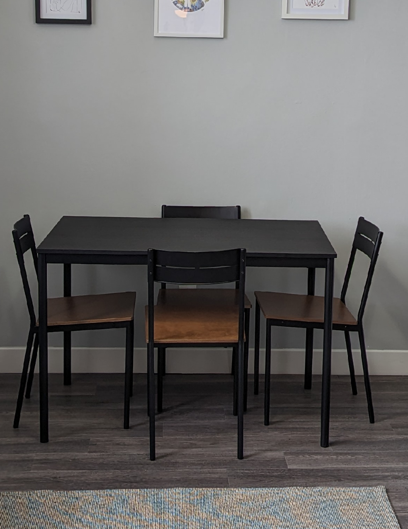 Dining Table and Chairs Set - IKEA SANDSBERG