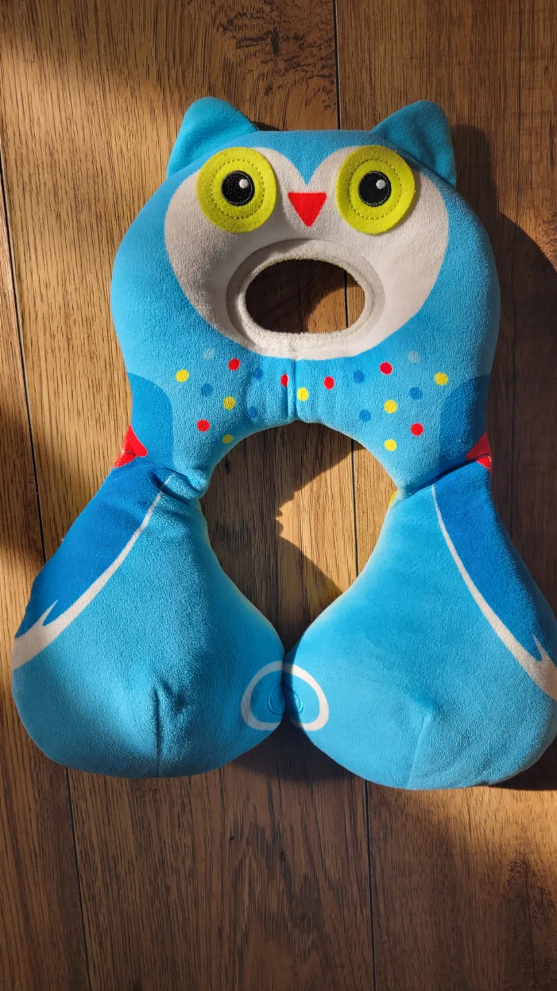 #freecycle Toddler Travel Neck Support Pillow - Owl Design thumbnail