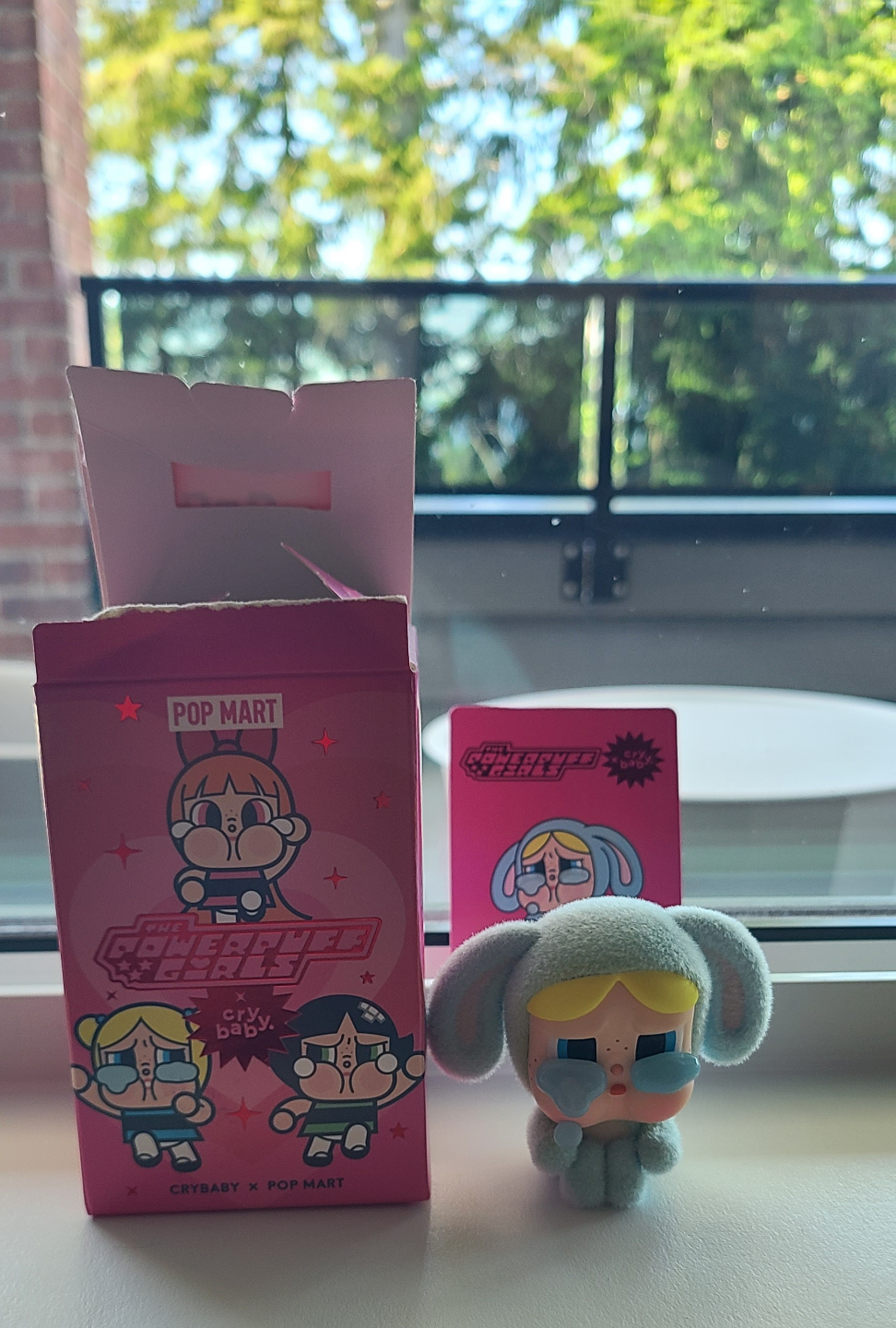 Crybaby x Pop Mart The Powerpuff Girls Bunny Bubbles Figure - photo 3