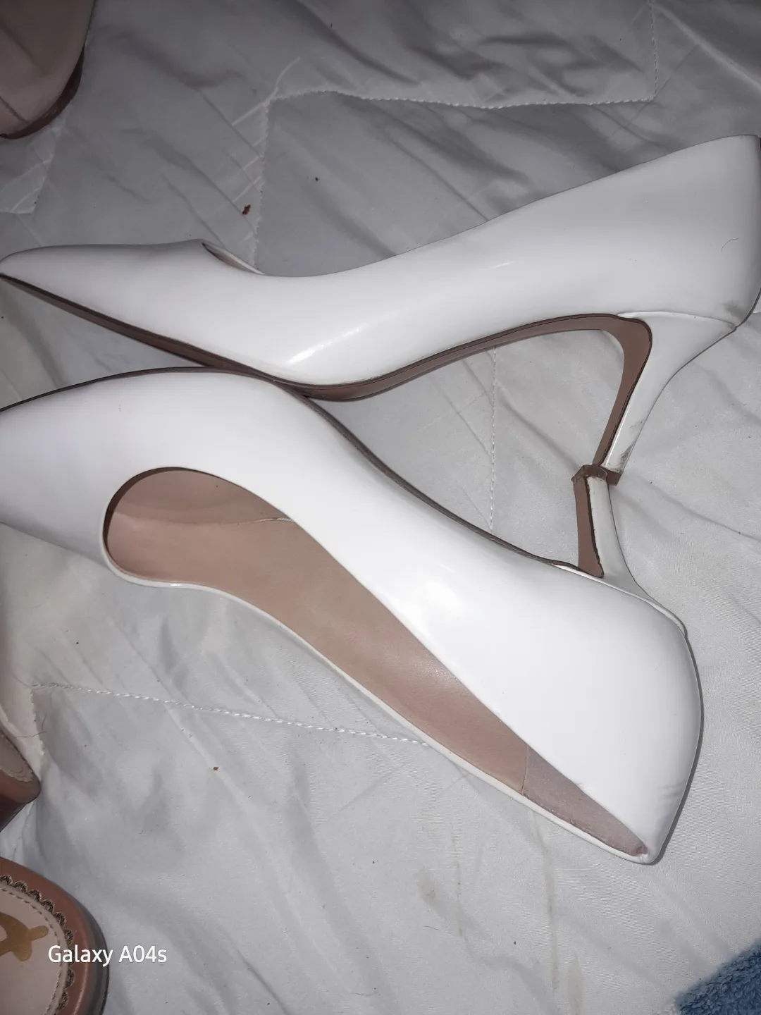 Franco Sarto White Heels image indicator(2)