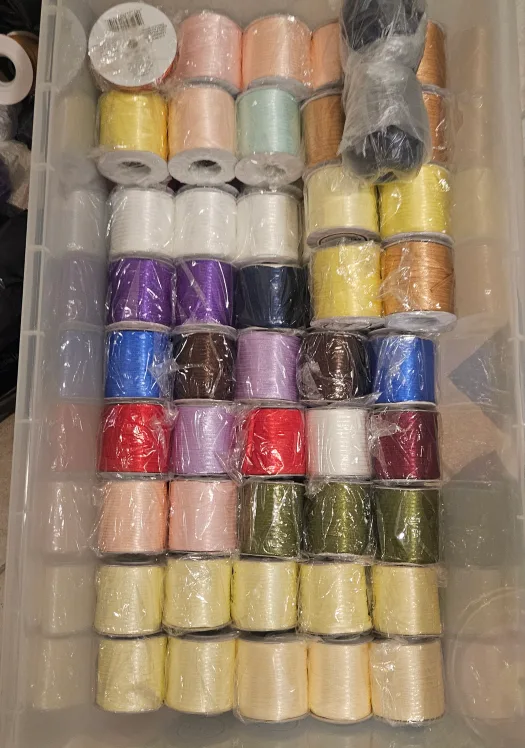 Bulk lot of ribbon spools thumbnail
