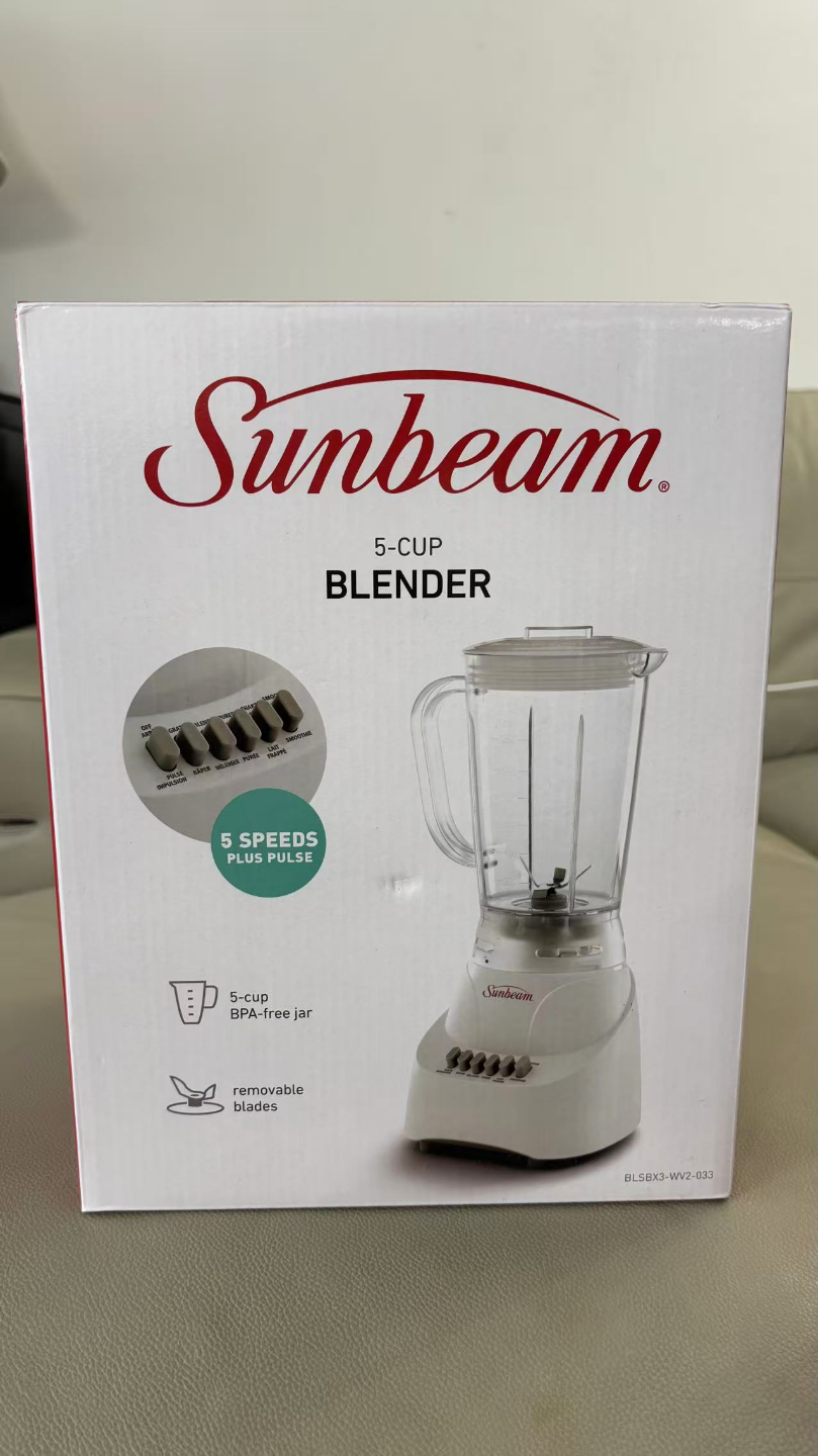 Sunbeam 5-Cup Blender - New in Box