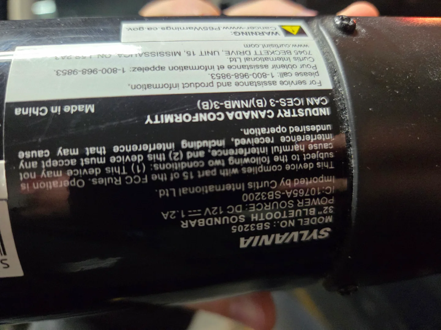 Sylvania Bluetooth Soundbar with Remote image indicator(4)