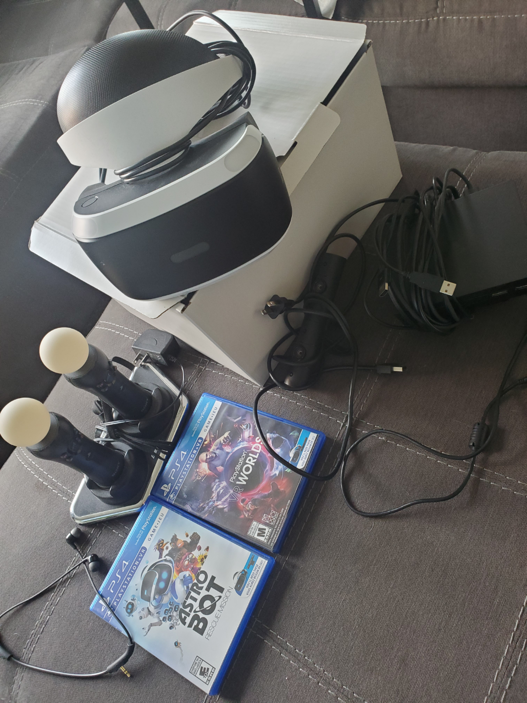 PlayStation VR Headset Bundle with Games and Accessories