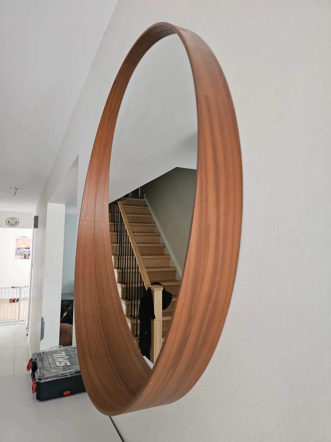 Ikea STOCKHOLM Wooden Frame Mirror in walnut image indicator(2)