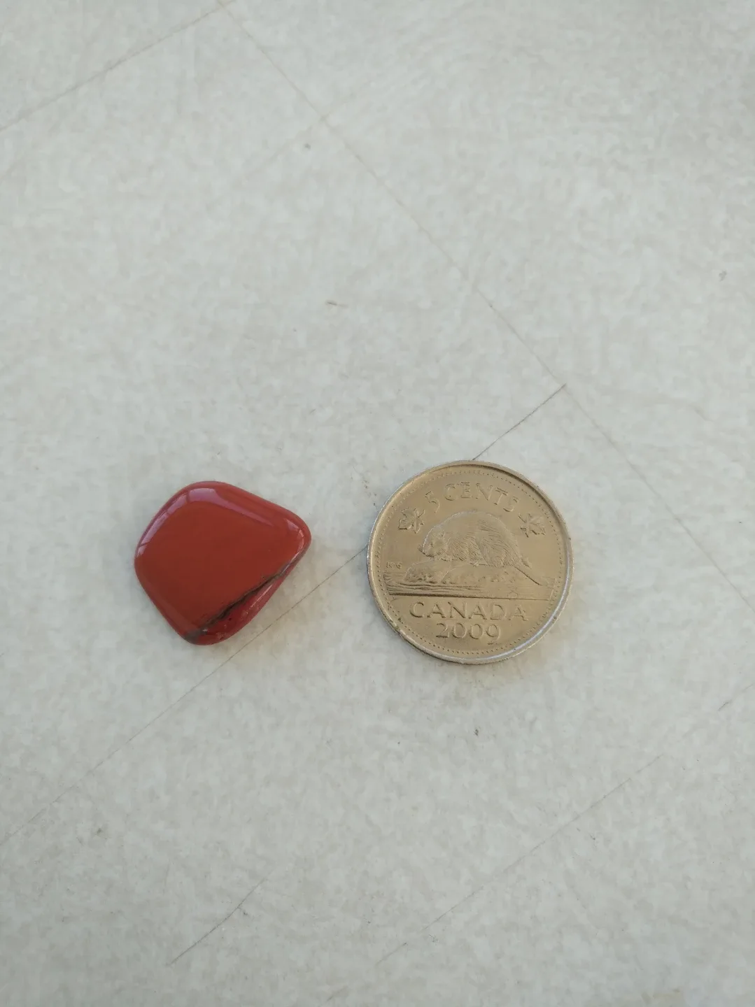 Red Polished Tumbled Jasper thumbnail