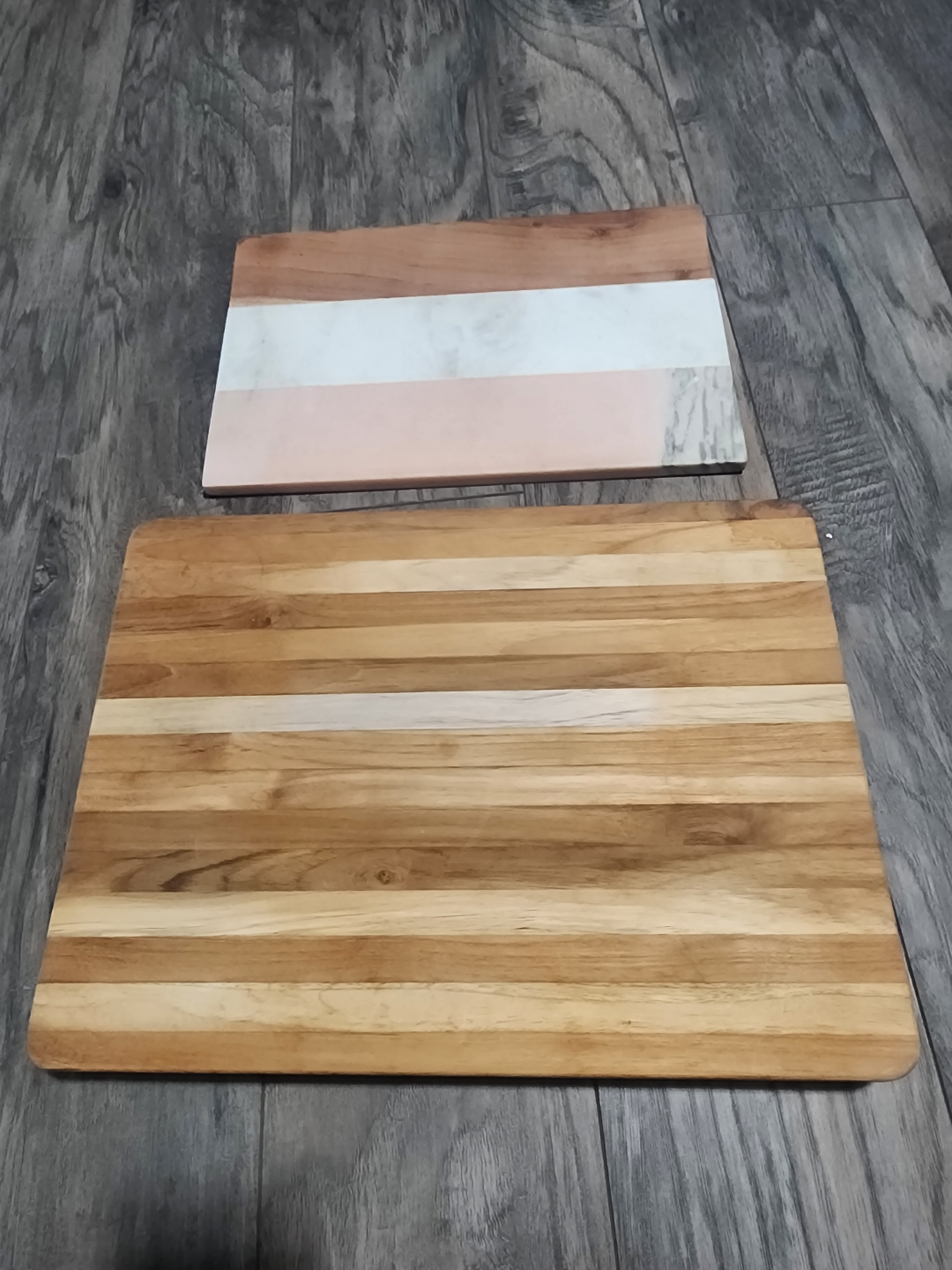 Two Wooden Cutting Boards