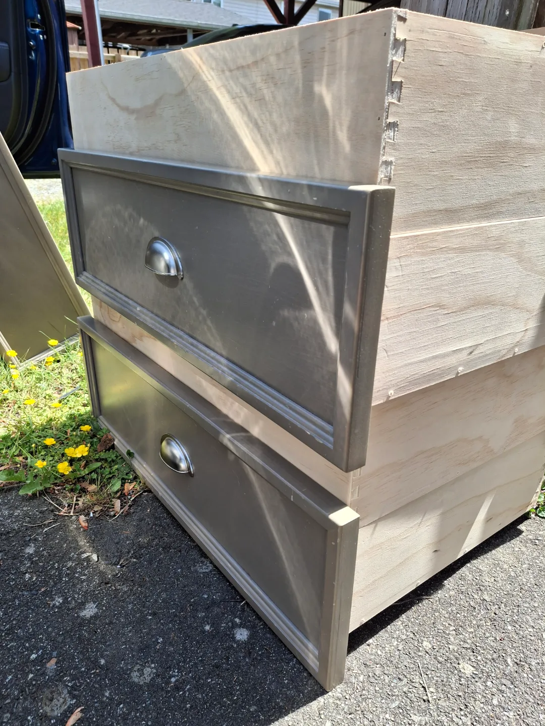 Franklin and Ben Wide Gray Dresser image indicator(5)