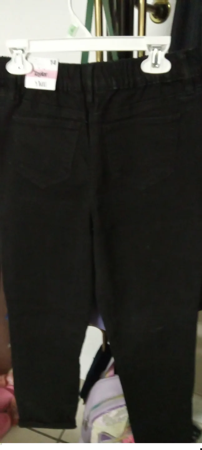 Girls' Size 14 Black Distressed Jeans# freecycle image indicator(4)