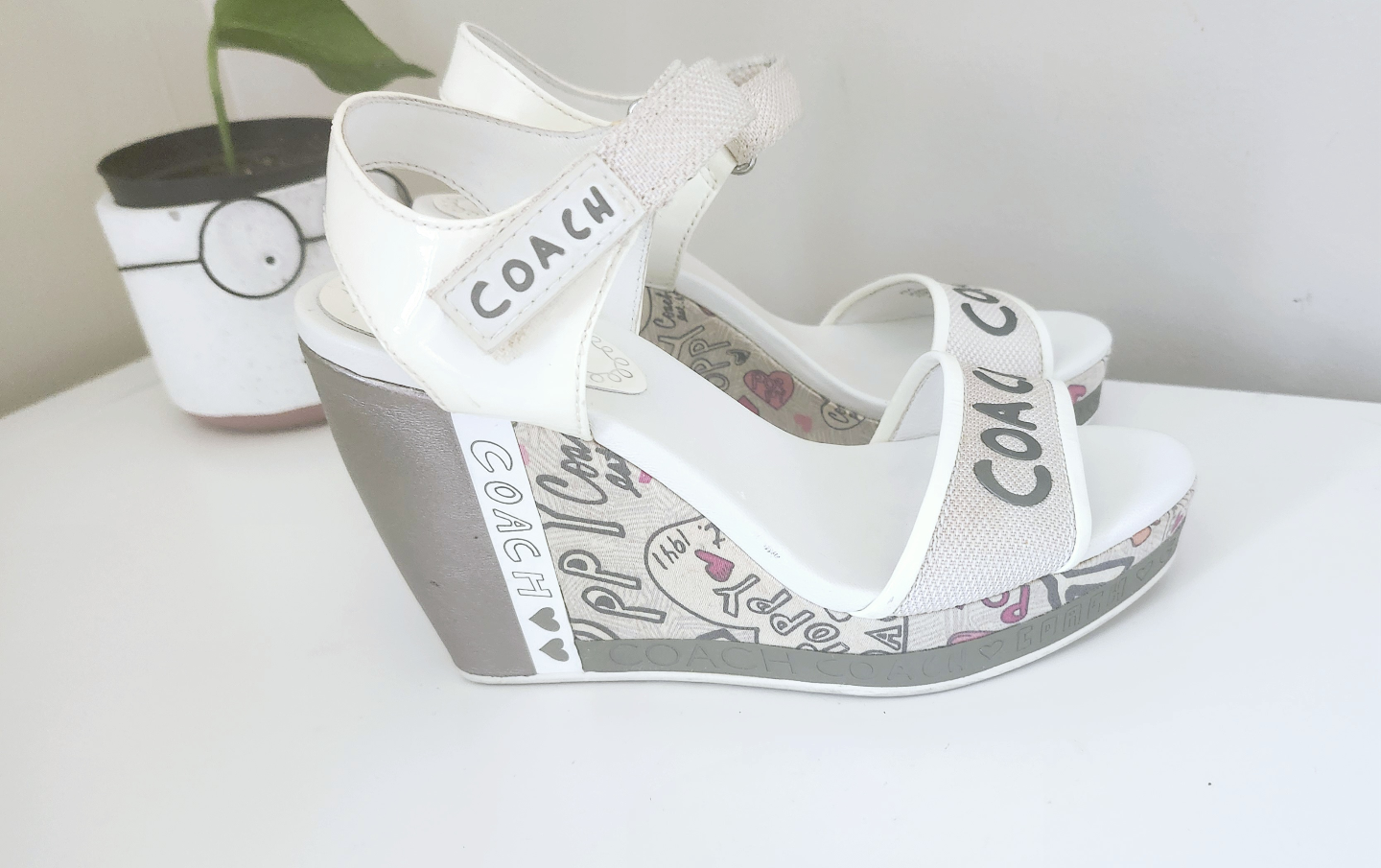 Coach Wedge Sandals - Size 5 1/2